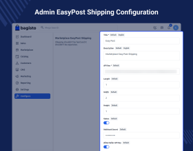 Bagisto Marketplace EasyPost Shipping