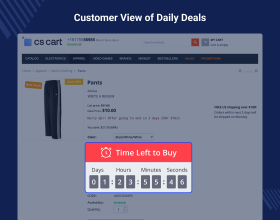 CS-Cart Daily Deal