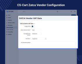 CS-Cart ZATCA E-Invoice Add-on