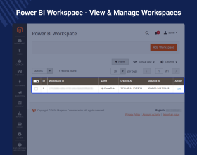 Magento 2 Power BI Connector