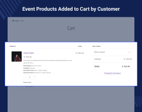 WooCommerce Event Manager plugin
