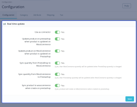 Prestashop WooCommerce Connector