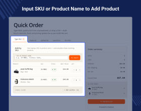 Magento 2 Quick Order
