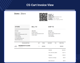 CS-Cart ZATCA E-Invoice Add-on