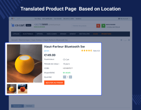 CS-Cart Geolocation Language and Currency Converter