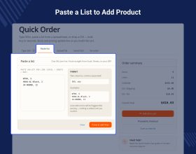 Magento 2 Quick Order