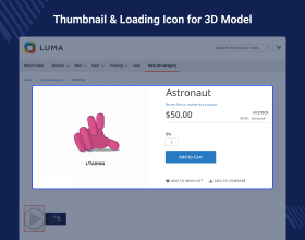 Magento 2 Augmented Reality (WebAR) Extension
