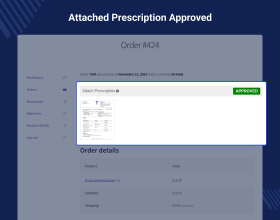Medical Prescription Attachment for WooCommerce
