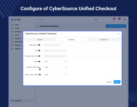 CS-Cart CyberSource Payment Gateway ( Secure Acceptance )