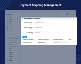 CS-Cart Prestashop Connector