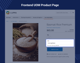 Magento 2 Unit of Measurement (UOM)