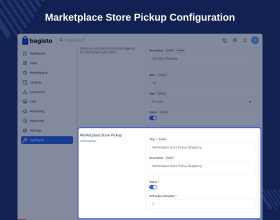 Bagisto Marketplace Store Pickup