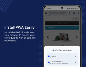 Opencart PWA Mobile App