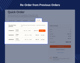 Magento 2 Quick Order
