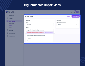 UnoPim BigCommerce Connector