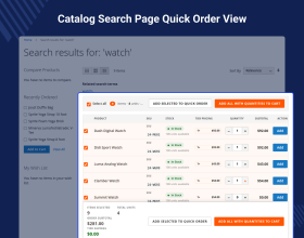 Magento 2 Quick Order