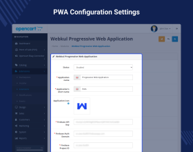 Opencart PWA Mobile App