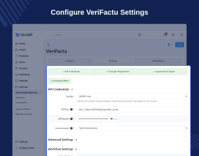 CS-Cart Verifactu Add-On