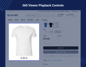 CS-Cart 360 Degree Product Images