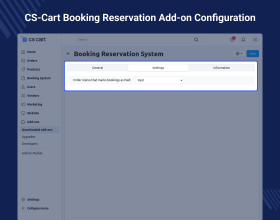 CS-Cart Booking Reservation System