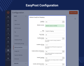 Magento 2 EasyPost Shipping