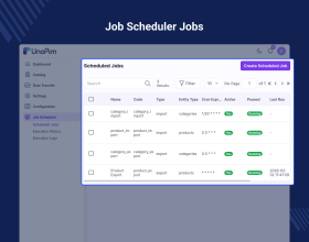 UnoPim Job Scheduler