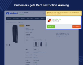 CS-Cart Single Seller Checkout