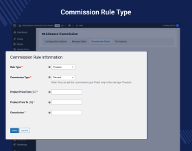 Marketplace Advanced Commission for WooCommerce 