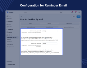 CS-Cart User Activation By Mail