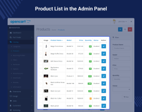 Opencart Vehicle Part Finder