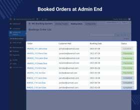WooCommerce Booking Reservation POS