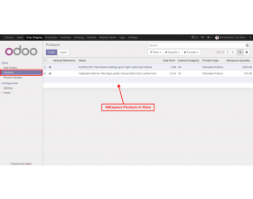 Odoo Aliexpress Dropshipping
