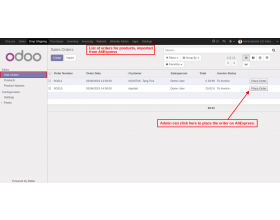 Odoo Aliexpress Dropshipping