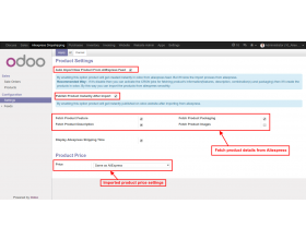 Odoo Aliexpress Dropshipping