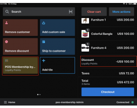 POS Membership App for Shopify