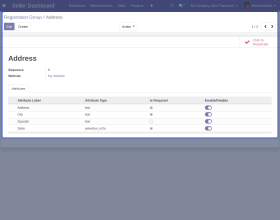Odoo Marketplace Multi Step Vendor Signup