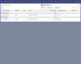Odoo POS Coupons And Vouchers