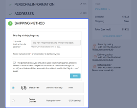 PrestaShop Checkout Custom Fields 