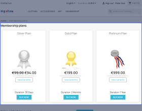 Prestashop Membership | Prime Customer