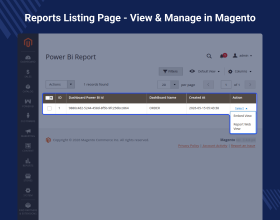 Magento 2 Power BI Connector