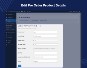 WooCommerce Pre Order Plugin