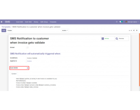 Odoo Nexmo SMS Gateway