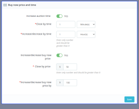 PrestaShop Product Auction 