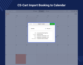 CS-Cart Booking Reservation System