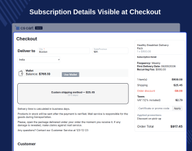 CS-Cart Subscription Delivery