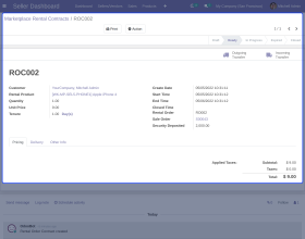 Odoo Marketplace Rental Sale