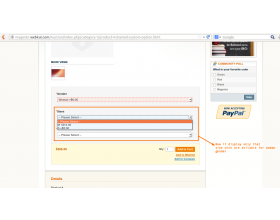 Magento (OpenMage) Chained Custom Option Template