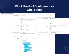Prestashop Restrict Shop Access by Country, IP and User-Agent