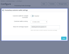 Prestashop Order Exchange/Cancellation