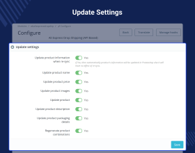 PrestaShop AliExpress Dropshipping - API Based